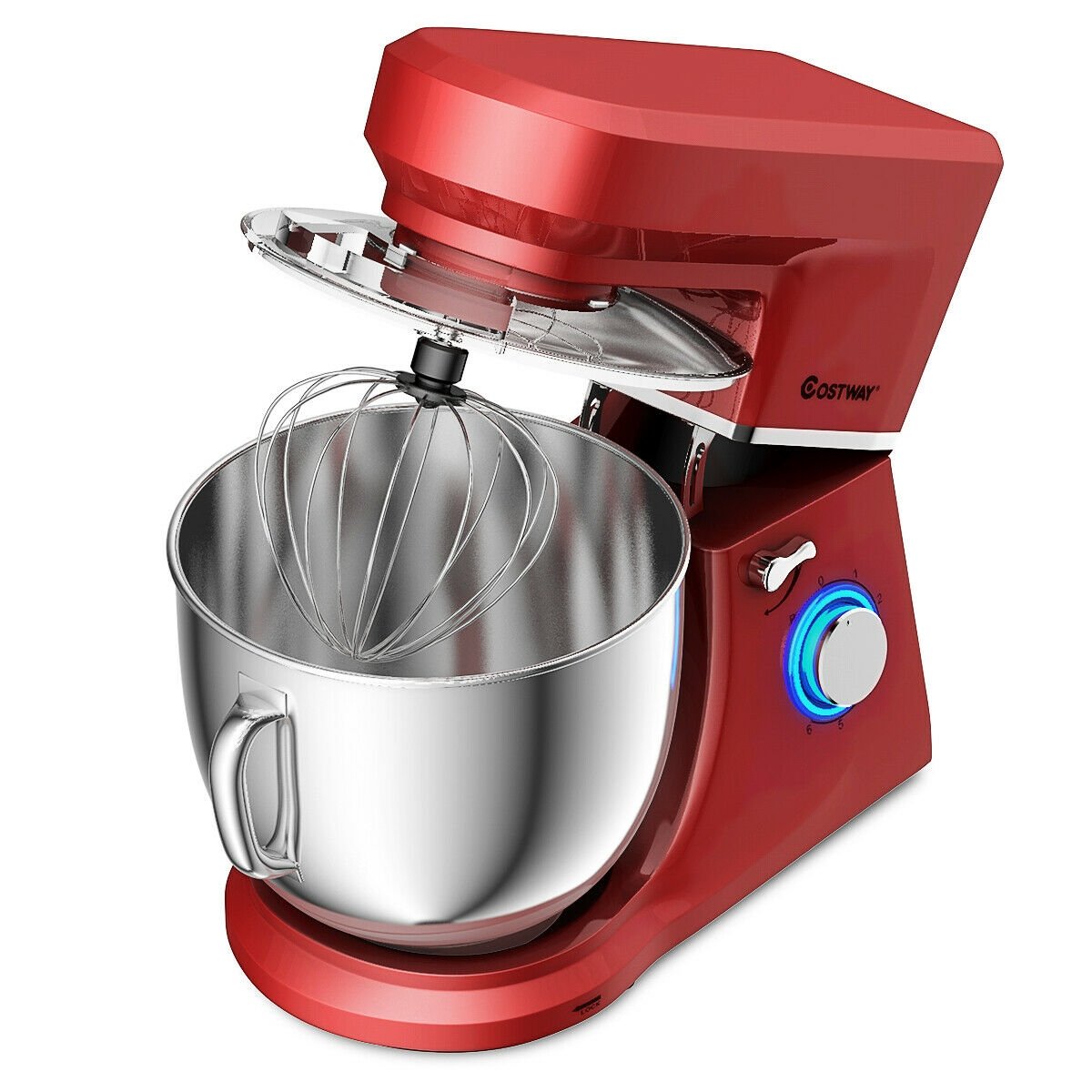 7.5 Qt Tilt-Head Stand Mixer with Dough Hook, Red at Gallery Canada
