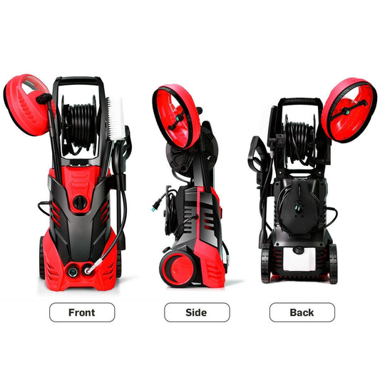 3000 PSI Electric Pressure Washer With Patio Cleaner, Red Pressure Washers Red at Gallery Canada