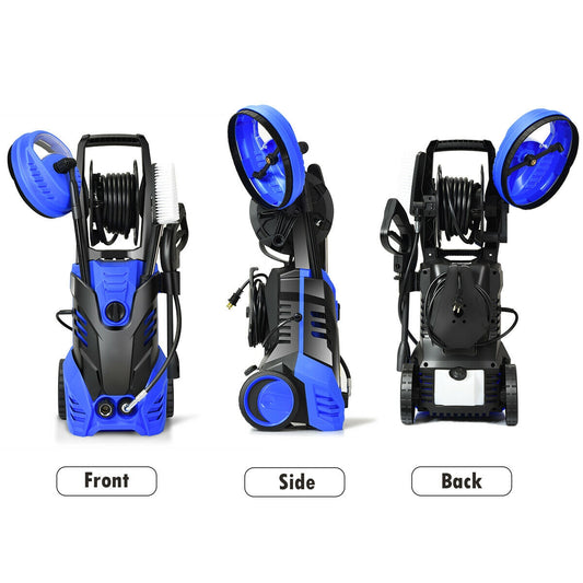 3000 PSI Electric High Pressure Washer With Patio Cleaner, Blue Pressure Washers Blue at Gallery Canada