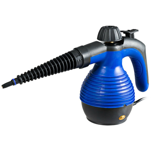 1050W Multi-Purpose Handheld Pressurized Steam Cleaner, Blue