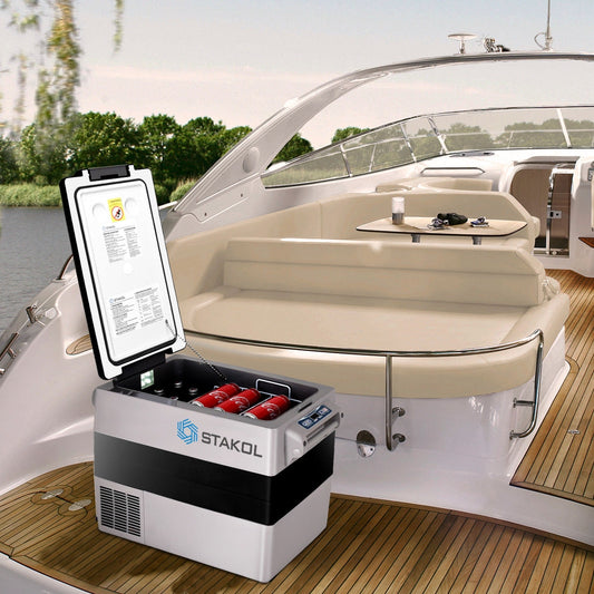 44 Quarts Camping Portable Electric Car Cooler Refrigerator Coolers Options at Gallery Canada