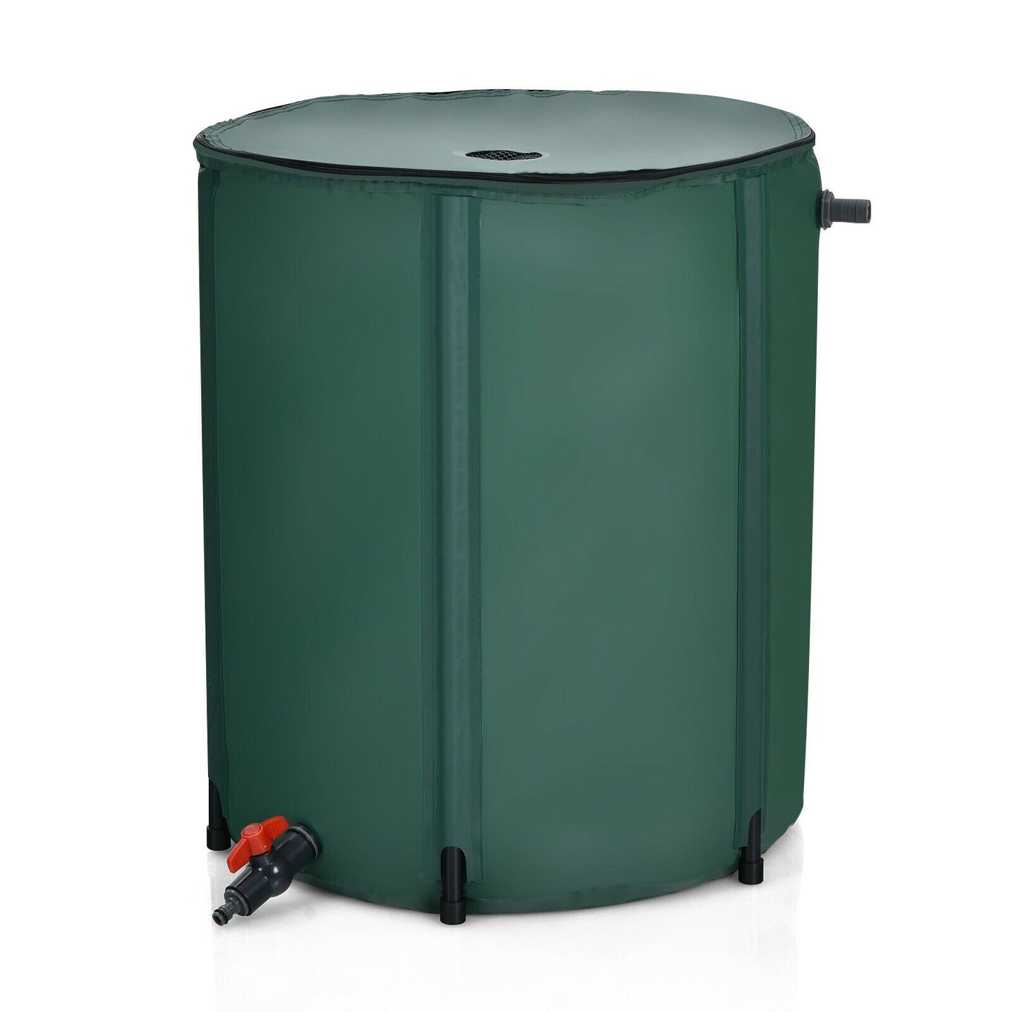 53 Gallon Portable Collapsible Rain Barrel Water Collector, Green at Gallery Canada