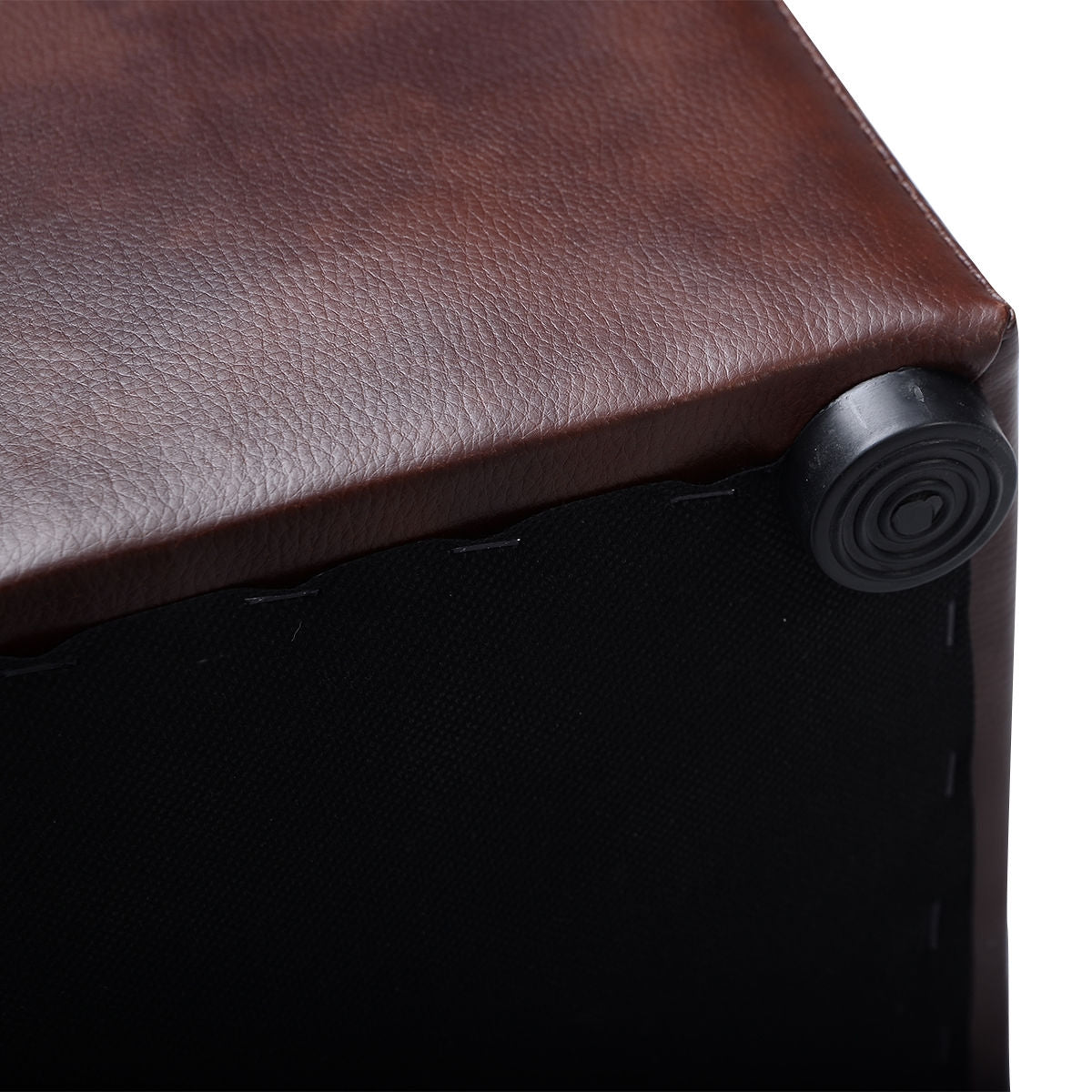 Ottoman Pouffe Storage Box Lounge Seat Footstools , Brown Ottomans at Gallery Canada