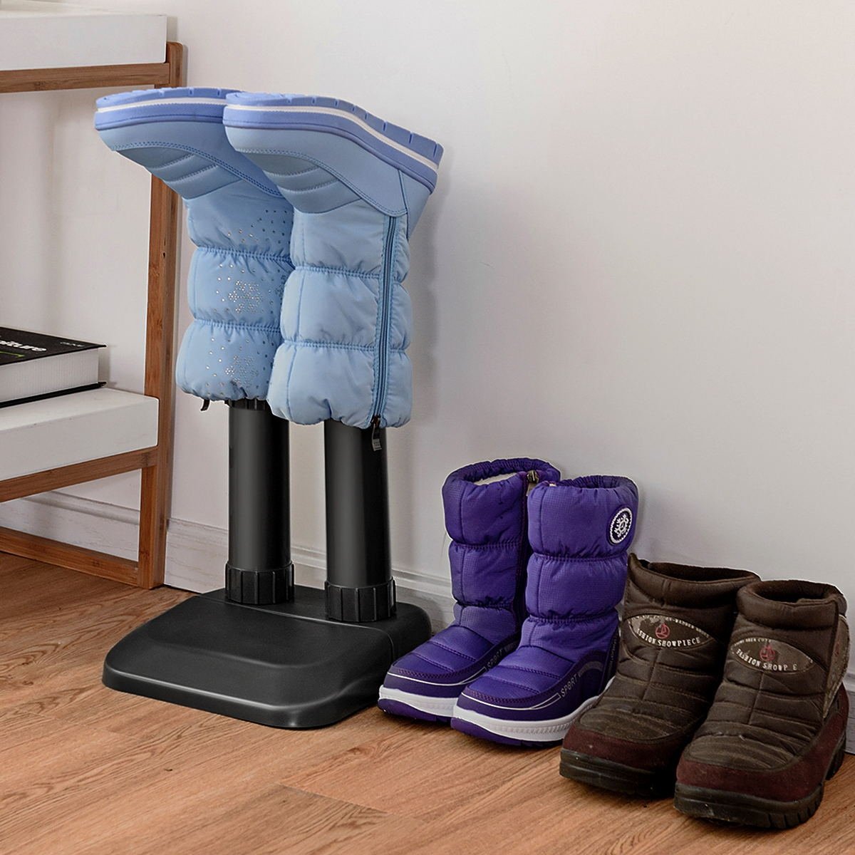 Electric Shoe Dryer Mighty Boot Warmer, Gray at Gallery Canada