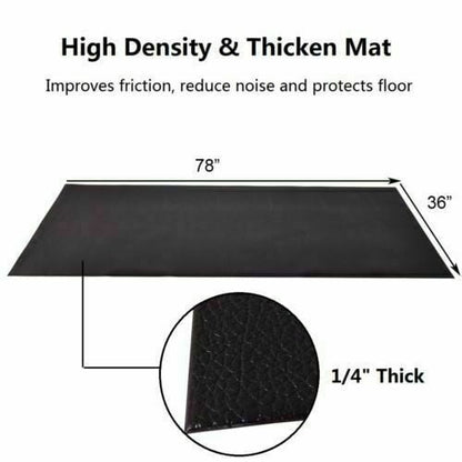 47/59/78 Inch Long Thicken Equipment Mat for Home and Gym Use-78 x 36 x 0.25 inches at Gallery Canada