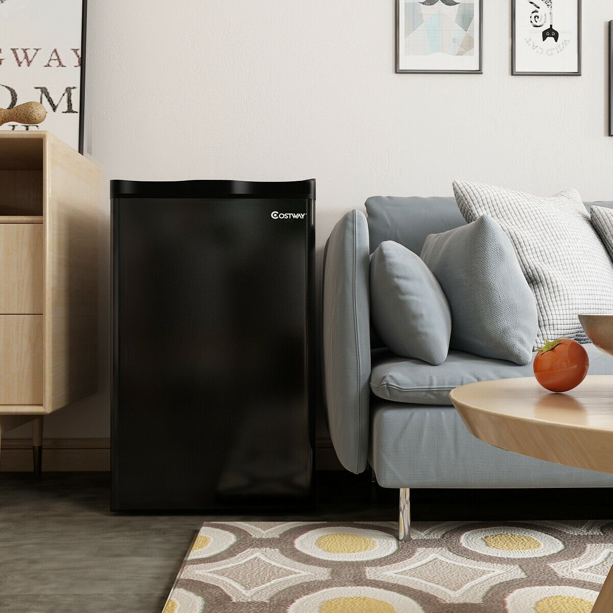 3.2 cu.ft. Mini Dorm Compact Refrigerator, Black at Gallery Canada