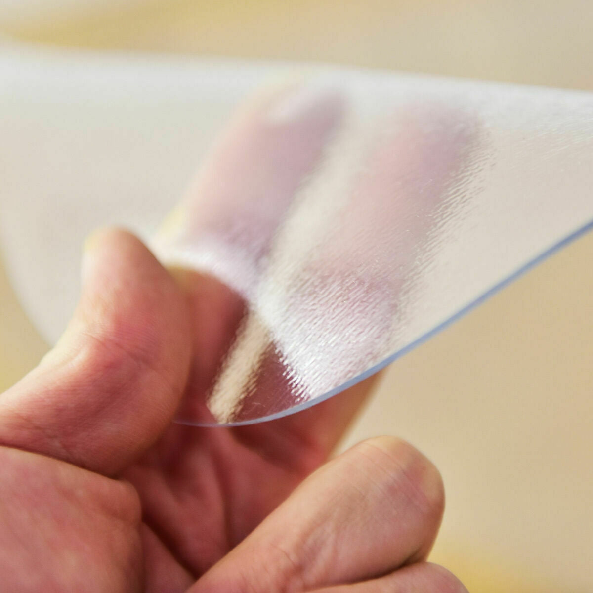 47" x 59" PVC Chair Floor Mat, Transparent Rugs at Gallery Canada