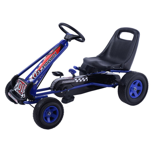 4 Wheels Kids Ride On Pedal Powered Bike Go Kart Racer Car Outdoor Play Toy, Blue at Gallery Canada