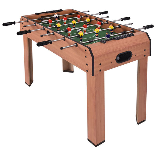 37 Inch Indoor Competition Game Football Table, Brown
