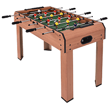 37 Inch Indoor Competition Game Football Table, Brown at Gallery Canada