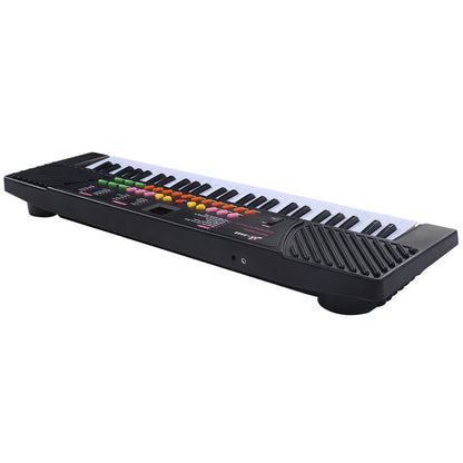 54 Keys Kids Electronic Music Piano, Black at Gallery Canada