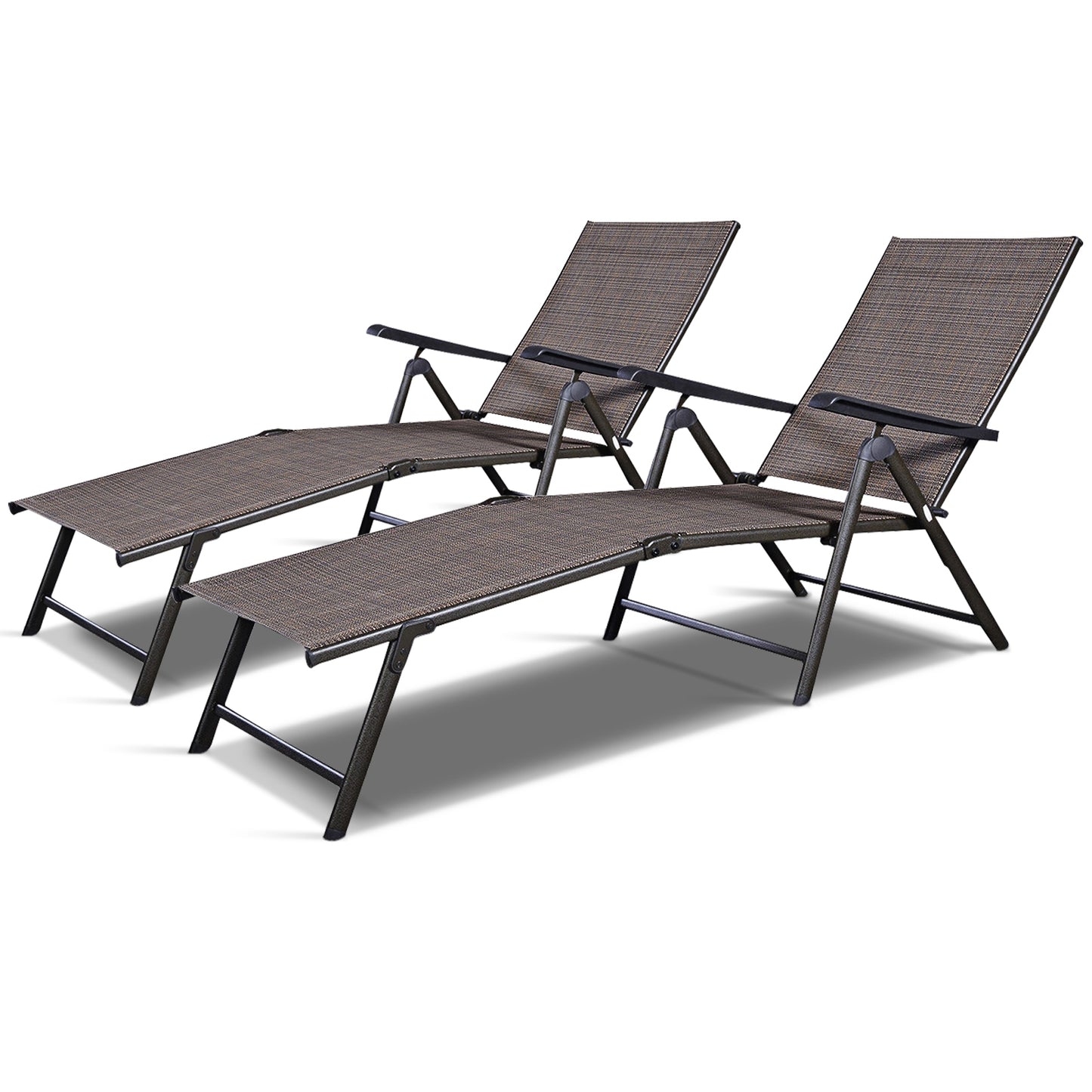 Adjustable outdoor patio pool chaise lounge, Brown Outdoor Chaise Lounges at Gallery Canada