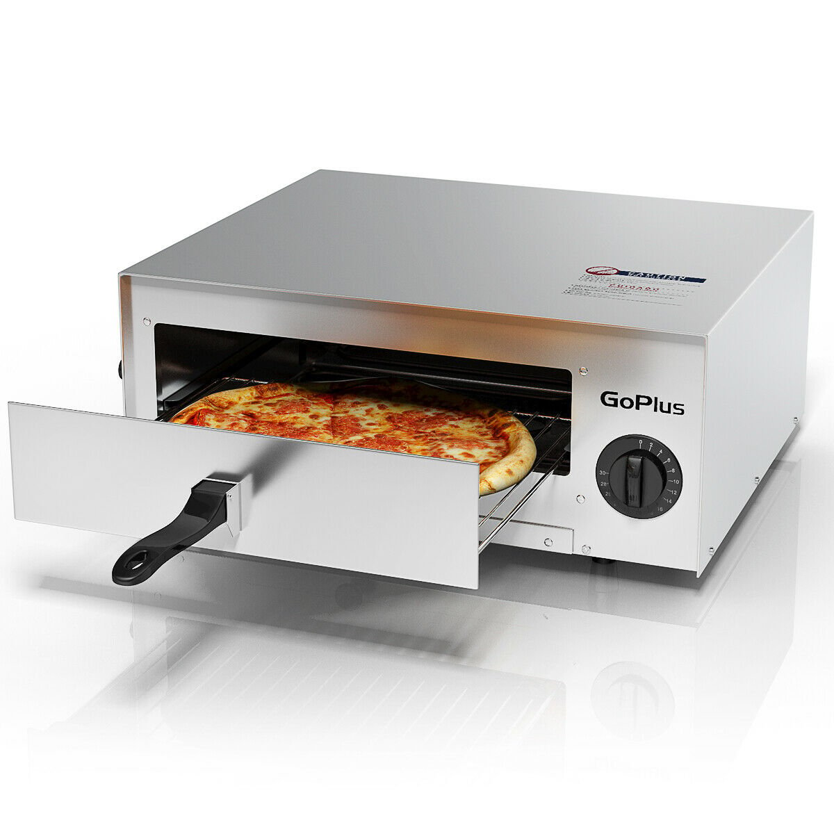 Kitchen Commercial Pizza Oven Stainless Steel Pan , Silver at Gallery Canada