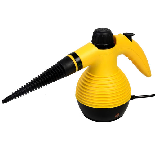 1050W Multi-Purpose Handheld Pressurized Steam Cleaner, Yellow