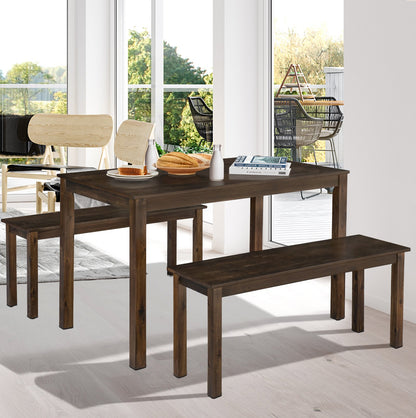 3 Pieces Modern Studio Collection Table Dining Set, Coffee at Gallery Canada