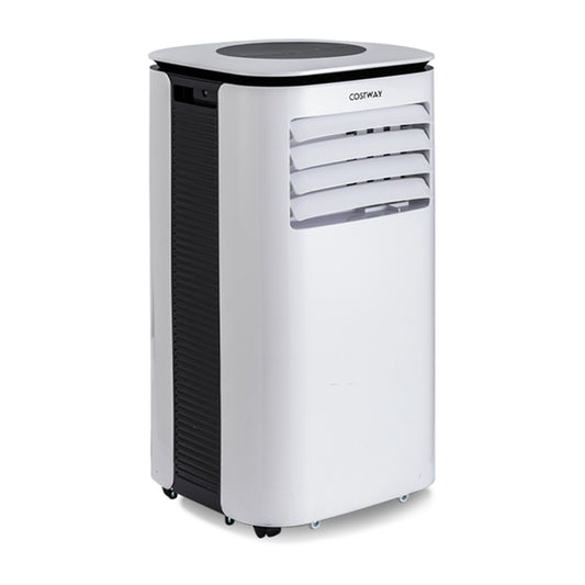 9000 BTU 3 in 1 Portable Air Conditioner with Fan and Dehumidifier, White Portable Air Conditioners White at Gallery Canada