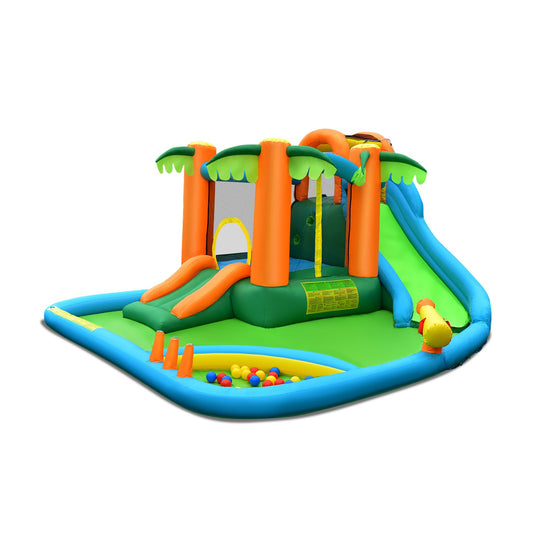Inflatable Water Slide Park with Upgraded Handrail without Blower at Gallery Canada