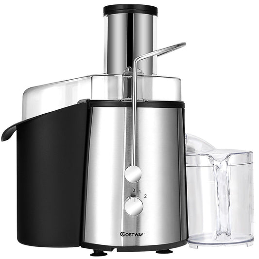 2 Speed Electric Juice Press for Fruit and Vegetable, Silver