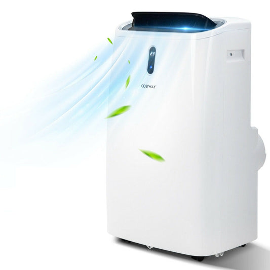 12000 BTU Portable Air Conditioner, Smart Control, White Portable Air Conditioners White at Gallery Canada
