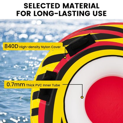 Inflatable Towable Tubes for Boating Water Sport, Multicolor at Gallery Canada