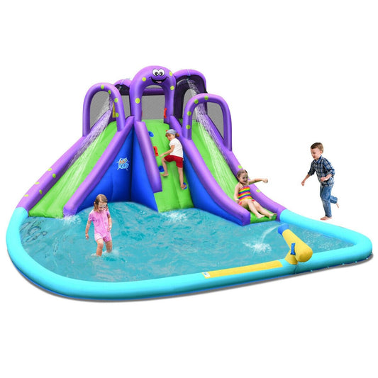 Inflatable Water and Sand Park Mighty Bounce House with Large Pool at Gallery Canada