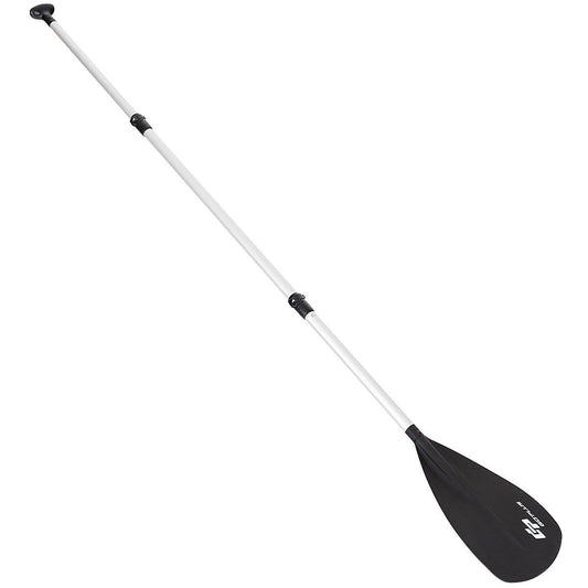 Adjustable 3-Piece Aluminum Alloy Stand Up Paddle, Black