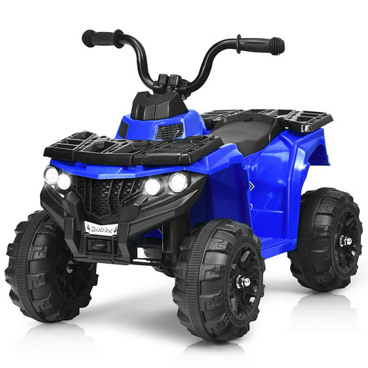 6V Battery Powered Kids Electric Ride on ATV, Blue