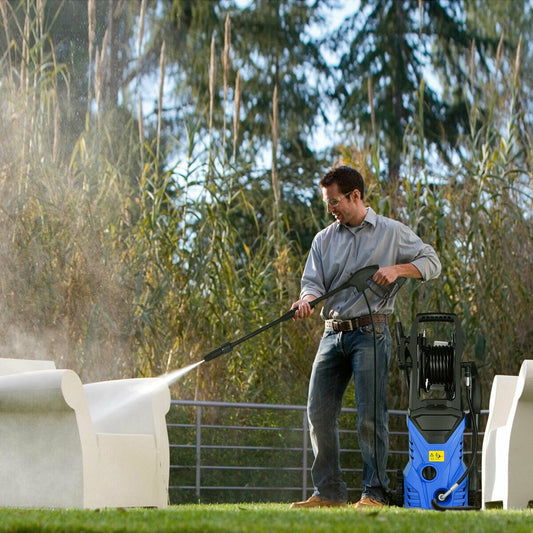 1800W 2030PSI Electric Pressure Washer, Blue Pressure Washers Blue at Gallery Canada