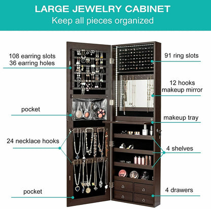 Multipurpose Storage Cabinet with 4 Drawers, Brown at Gallery Canada