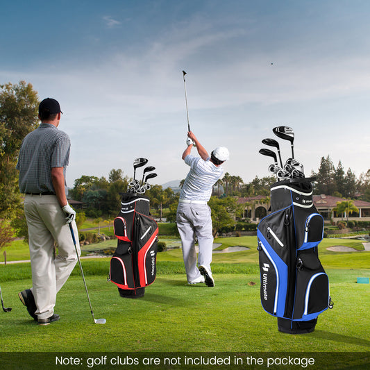 Golf Cart Bag, 14 Way Top Dividers, Blue Golf Blue at Gallery Canada