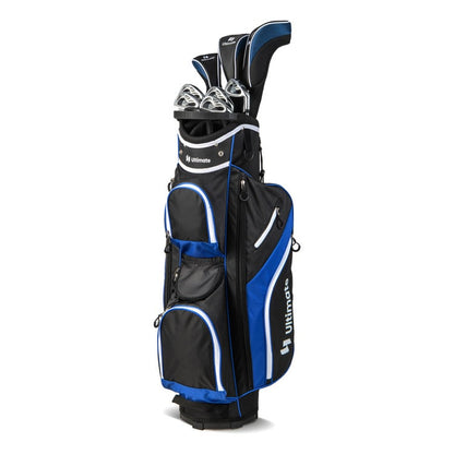 Golf Cart Bag with 14 Way Top Dividers, Blue at Gallery Canada