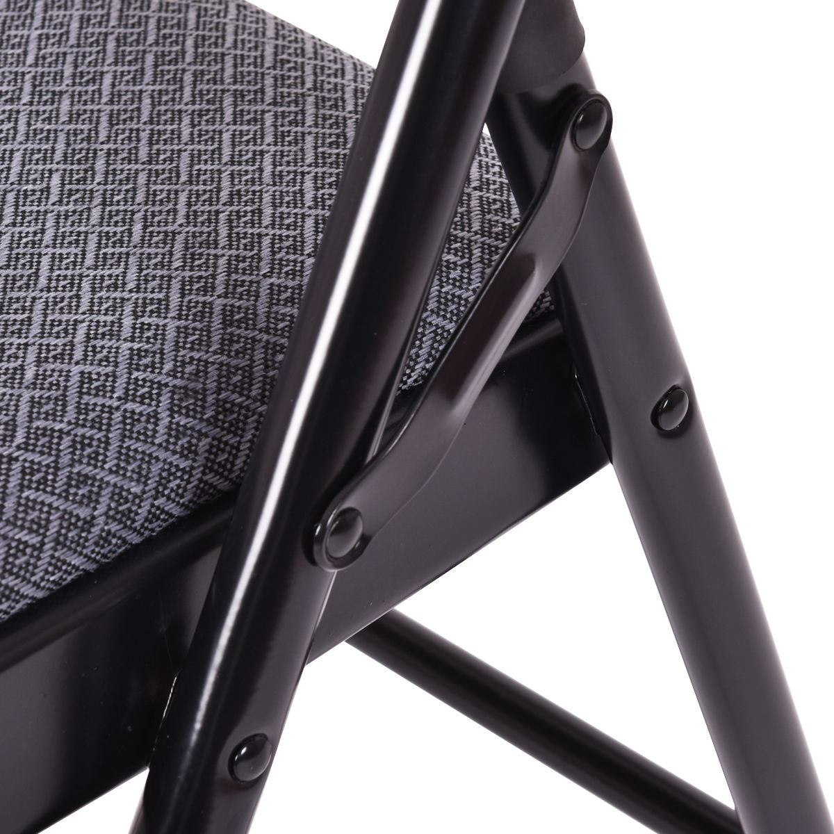 Folding Chair Set, Upholstered Seat, Fabric Backrest Chairs at Gallery Canada