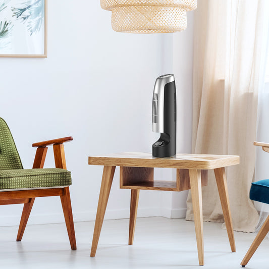 2 Pieces Mini Ionic Whisper Home Air Purifier for Dust and Smoke, Gray Air Purifiers Gray at Gallery Canada