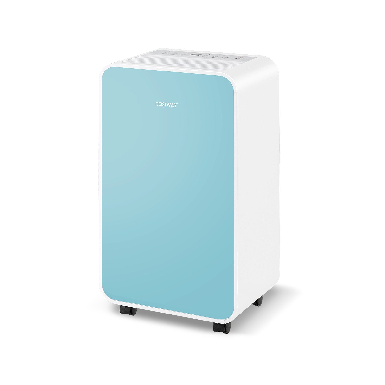 32 Pints/Day Portable Quiet Dehumidifier for Rooms up to 2500 Sq. Ft, Blue at Gallery Canada