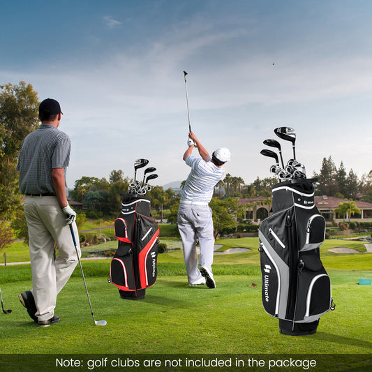 Golf Cart Bag, 14 Way Top Dividers, Gray Golf Gray at Gallery Canada