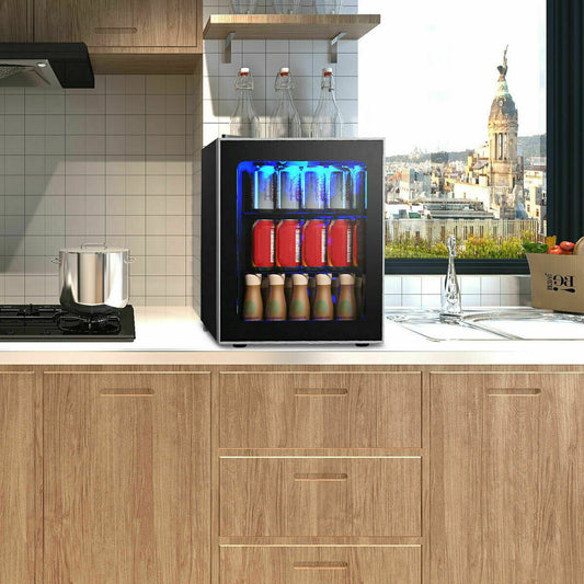 60 Can Mini Beverage Refrigerator, Glass Door Wine & Beverage Coolers Options at Gallery Canada