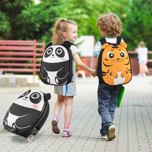 Lightweight Portable Rolling Suitcase, White Kids Luggage White at Gallery Canada
