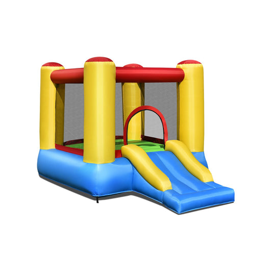 Kids Inflatable Bounce House with Slide and 480W blower at Gallery Canada