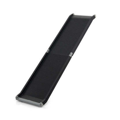 63 Feet Upgrade Folding Pet Ramp Portable Dog Ramp with Steel Frame, Black at Gallery Canada