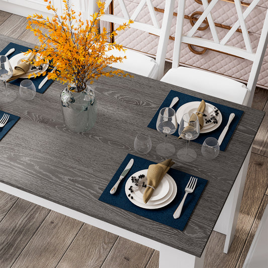 47 Inch Dining Table, Kitchen And Dining Room, Dark Gray Dining Tables Dark Gray at Gallery Canada