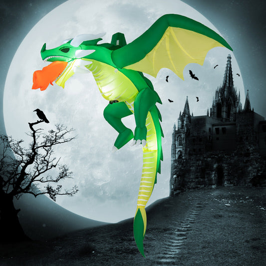 5 Feet Hanging Halloween Inflatable Dragon Halloween Options at Gallery Canada