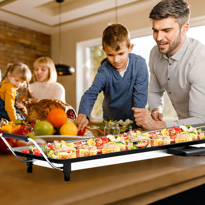 35 Inch Electric Griddle with Adjustable Temperature - Gallery Canada