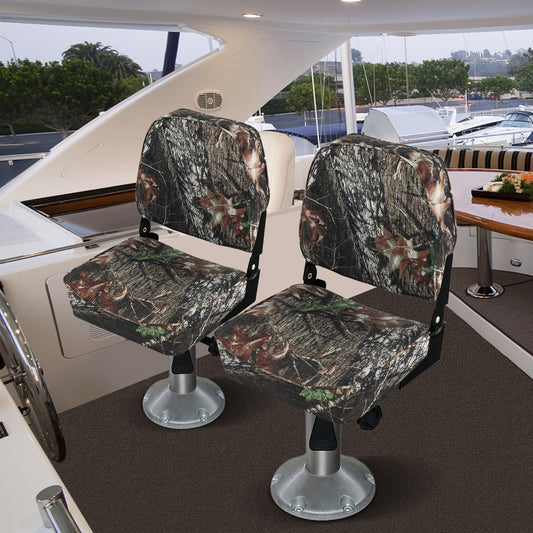 Folding Boat Seat Set, 2-Piece, Camouflage Water Sports Camouflage at Gallery Canada