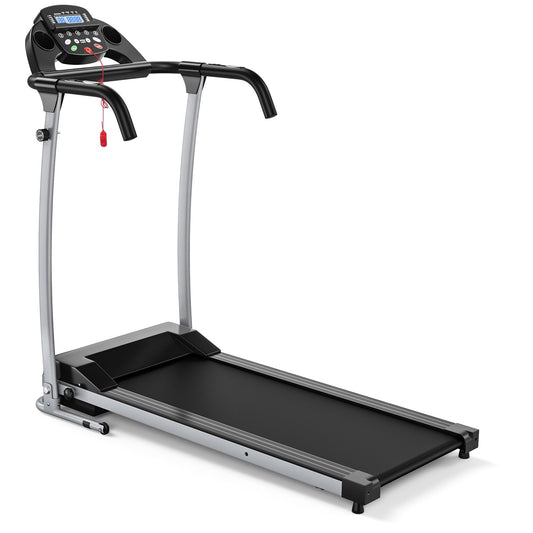 Compact Electric Folding Running Treadmill with 12 Preset Programs LED Monitor - Gallery Canada