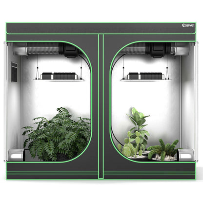 4 x 8 Grow Tent with Observation Window for Indoor Plant Growing, Black