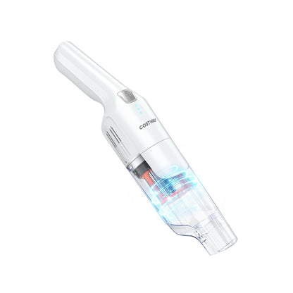 Lightweight Handheld Vacuum Cleaner Cordless Battery Powered Vacuum, White