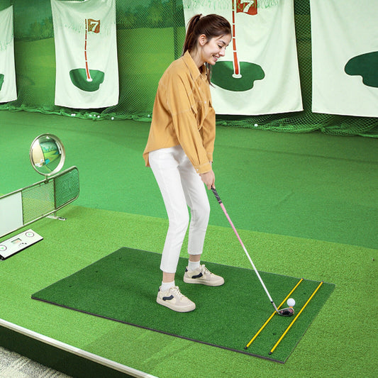 5 x 3 ft Artificial Turf Grass Practice Mat for Indoors and Outdoors-27mm, Green Golf 27 mm at Gallery Canada