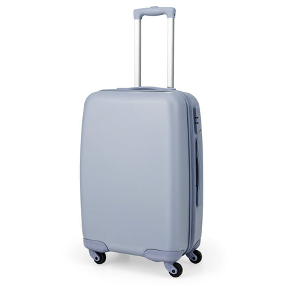 Hardside Luggage with Spinner Wheels with TSA Lock and Height Adjustable Handle, Blue