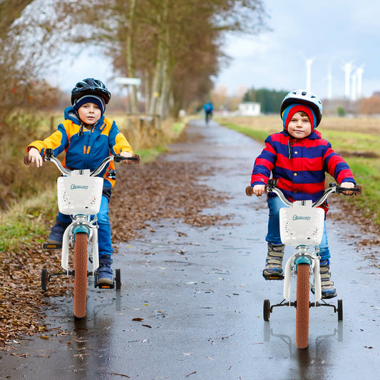 Children Bicycle With Front Handbrake, Rear Coaster Brake, Turquoise Kids Bike Turquoise at Gallery Canada