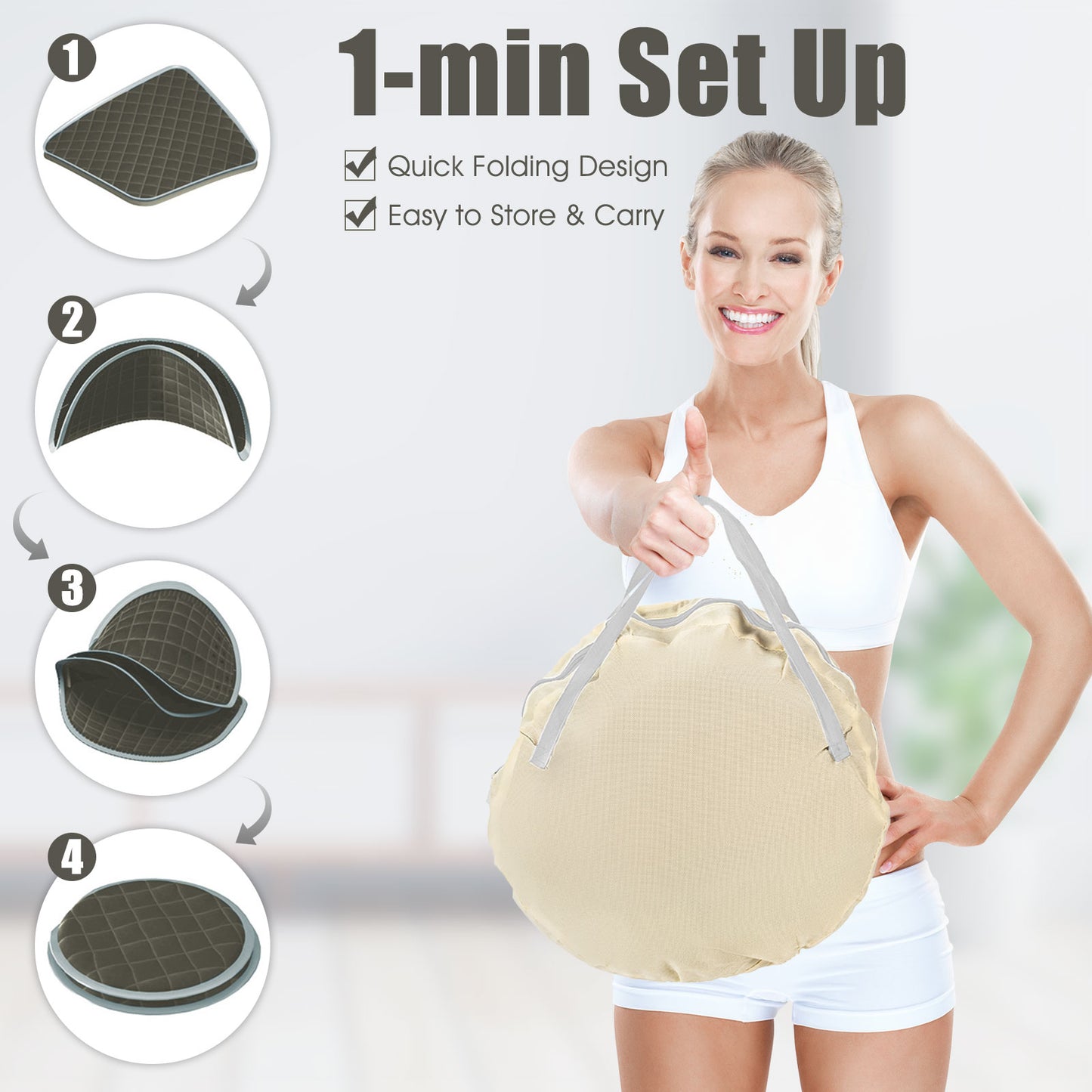 800W Portable Steam Sauna Tent, 2 Person, 3L Steamer, Gray Spa & Salon at Gallery Canada